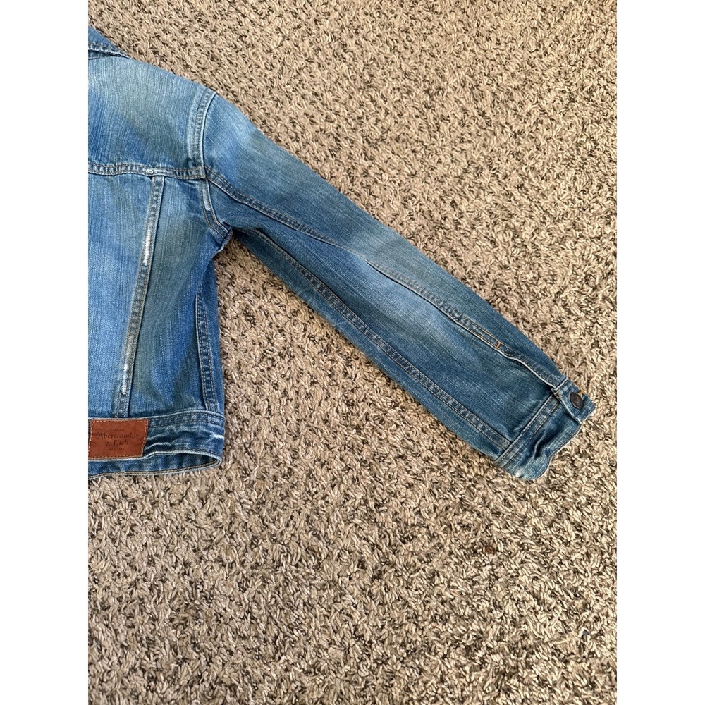 Abercombie & Fitch Women's Denim Jean Jacket Size XS - Picture 11 of 11
